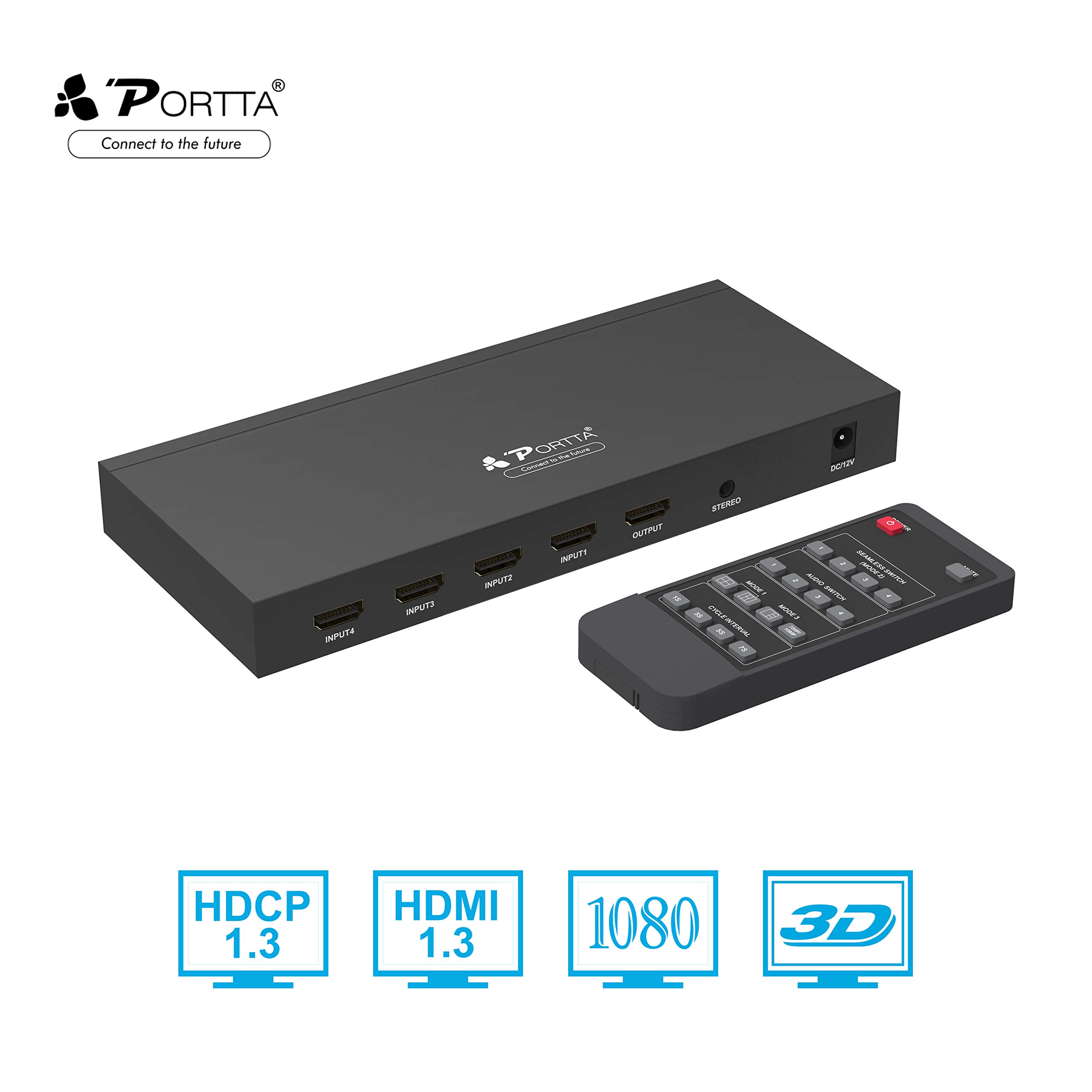 HDMI Switch HDMI Commutateur 4x1 V1.3