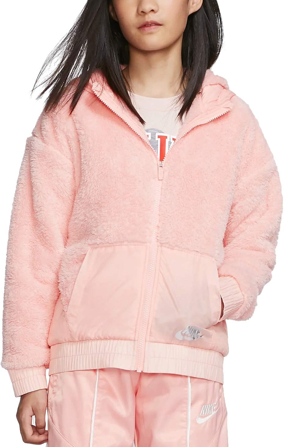 nike winterized sherpa jacket