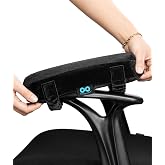 Everlasting Comfort Office Chair &amp; Wheelchair Arm Pads - Memory Foam ArmRest Covers for Desk, Gaming Chair, Arm Pillow Seat Cover Cushions &amp; Protectors to Relieve Pressure for Elbows