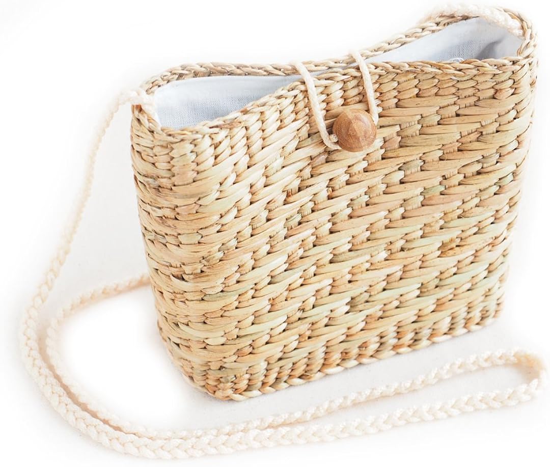 woven mini bag