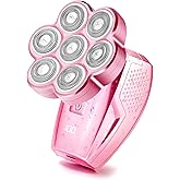 Electric Razors for Women Legs: 120 min Long Time Use Rechargeable Electric Shaver for Women - Waterproof Wet & Dry Hair Remover - Trimmer for Lady Face Public