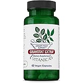 Vitanica CranStat Extra, Supports Urinary Tract Health, Vegan, 60 Capsules | Urinary Tract Function, Bladder and Kidney Health Support, With Buchu Leaf, Uva Ursi, Cranberry Extract and Oregon Grape Root