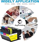 JoyPrinting LC3219XL Ink Cartridges 6 Pack Cyan Magenta Yellow for Brother view 8