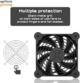 upHere 120mm USB Fan 5V 3-Speed PC Cooling for Xbox PlayStation TV Box N12U04 view 6