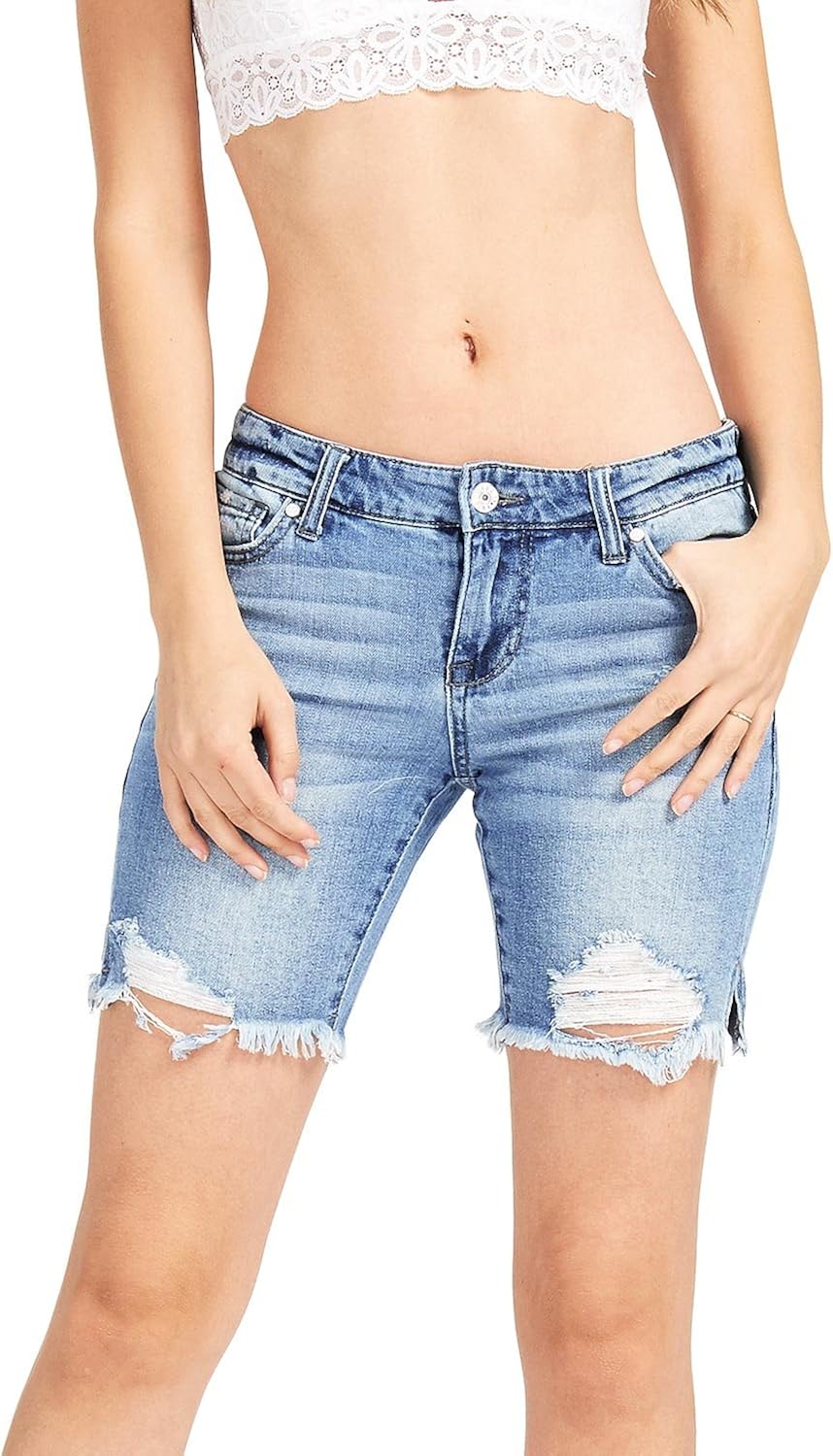 Celebrity Pink Womens Juniors Mid Waist 