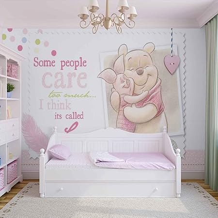 Disney Winnie Pooh Piglet Photo Wallpaper Wall Mural Giant Wall Poster Xl 254cm X 184cm Standard Paper Not Easyinstall 2 Pieces