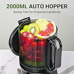 AMZCHEF Juicer Machines, 5.8" Extra Self-Feeding