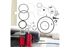 Deecaray 20 Ton 5302-Mrk Air/Hydraulic Bottle Seal Replacement Kit (35-Pack), Suitable for Major Repairs and Replacement Kits for 20-Ton Pneumatic Air/Hydraulic Bottle Jacks
