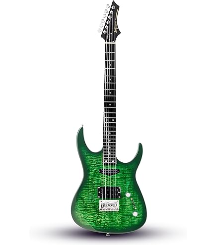 Amazon.com: Leo Jaymz Electric Guitar Hurricane Deluxe Series