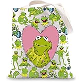 BWWKTOP Muppet Frog Crossbody Bag Kermit Frog Gift Kermit Frog Character Shoulder Bag Singing Frog Gift The Frog Merch