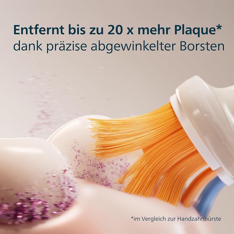 Sonicare A3 Premium All-in-One, Original Ersatzbürstenköpfe, Weiß, 4er-Pack, HX9094/87