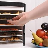 Nebula Food Dehydrator Bundle 400W 6 Stainless Trays Digital LED Touch view 4