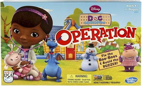 Disney Doc McStuffins Operation Game 