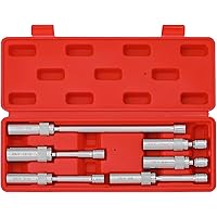 Spark Plug Socket Magnetic TR TOOLROCK Magnetic Swivel Spark Plug Socket Set 6PCS, 3/8 Magnetic Spark Plug Socket 14mm