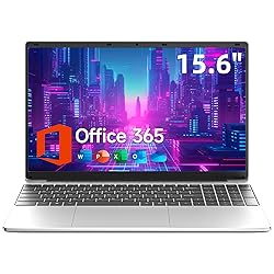 15.6 Inch Laptop with Office 365, 4GB RAM, 128GB