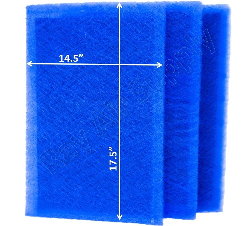 RAYAIR SUPPLY 16x20 Dynamic Air Cleaner Replacement Filter Pads 16X20