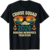 Cruise Squad 2026 Family Vacation Matching Group Summer T-Shirt