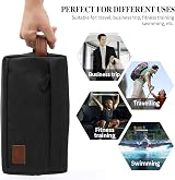 KK Water Resistant Hanging Toiletry Travel Bag – Black 26x12.5x13 cm view 7