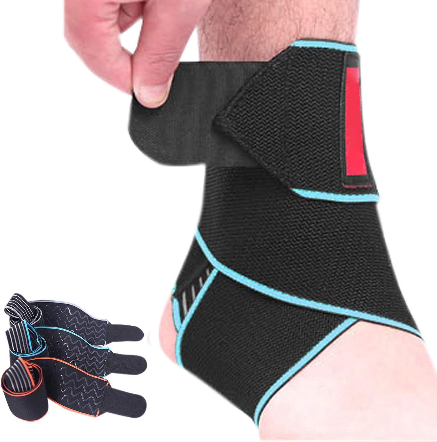 Libertepe Unisex Fußbandage SprunggelenkbandageKnöchelbandage