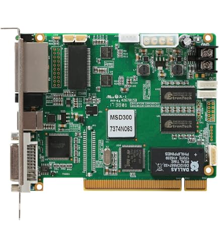 MSD300 LEDディスプレイコントローラー 送信カード Amazon.com: NovaStar MSD300-1 LED Display Sending Card : Electronics
