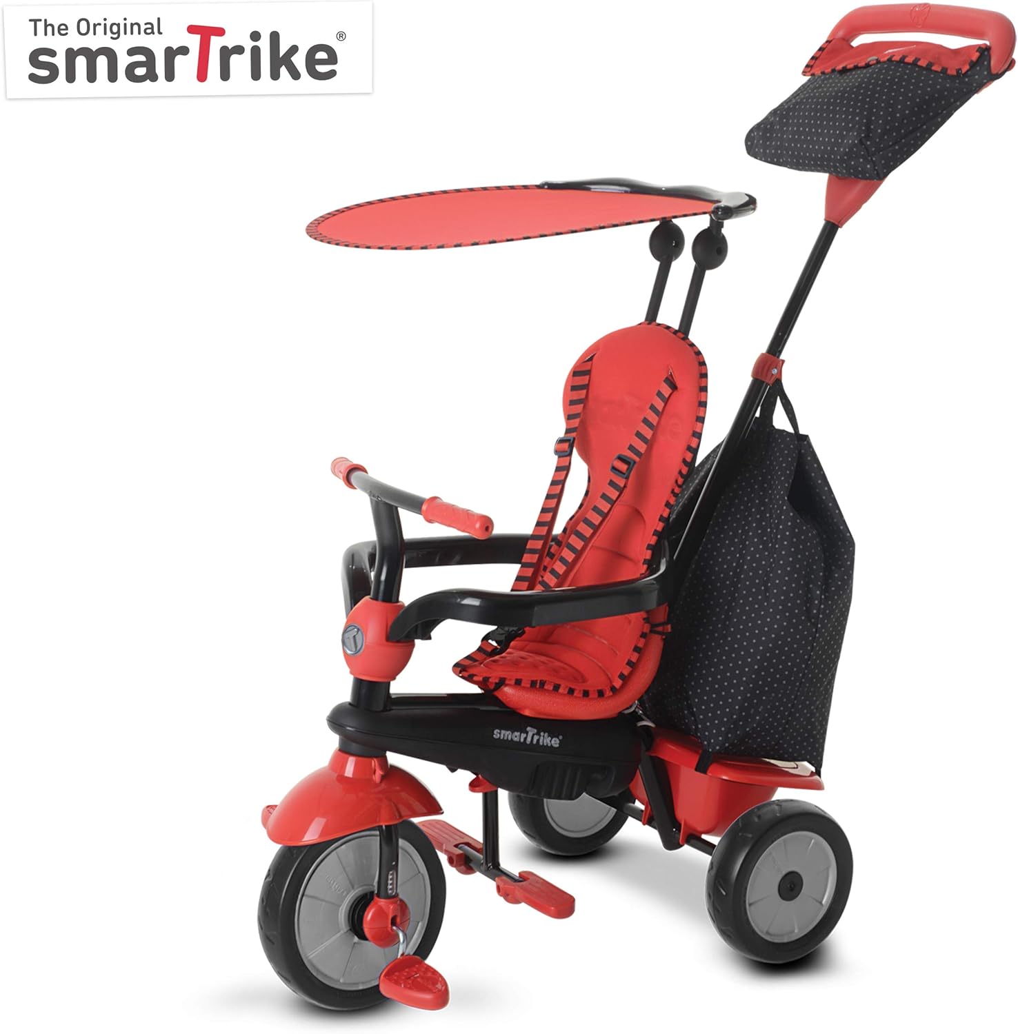 Brand On Sale Clearance Smartrike Glow Touch Steering 4 In 1 Trike Black White No Hesitation Buy Now Gestan Co Za