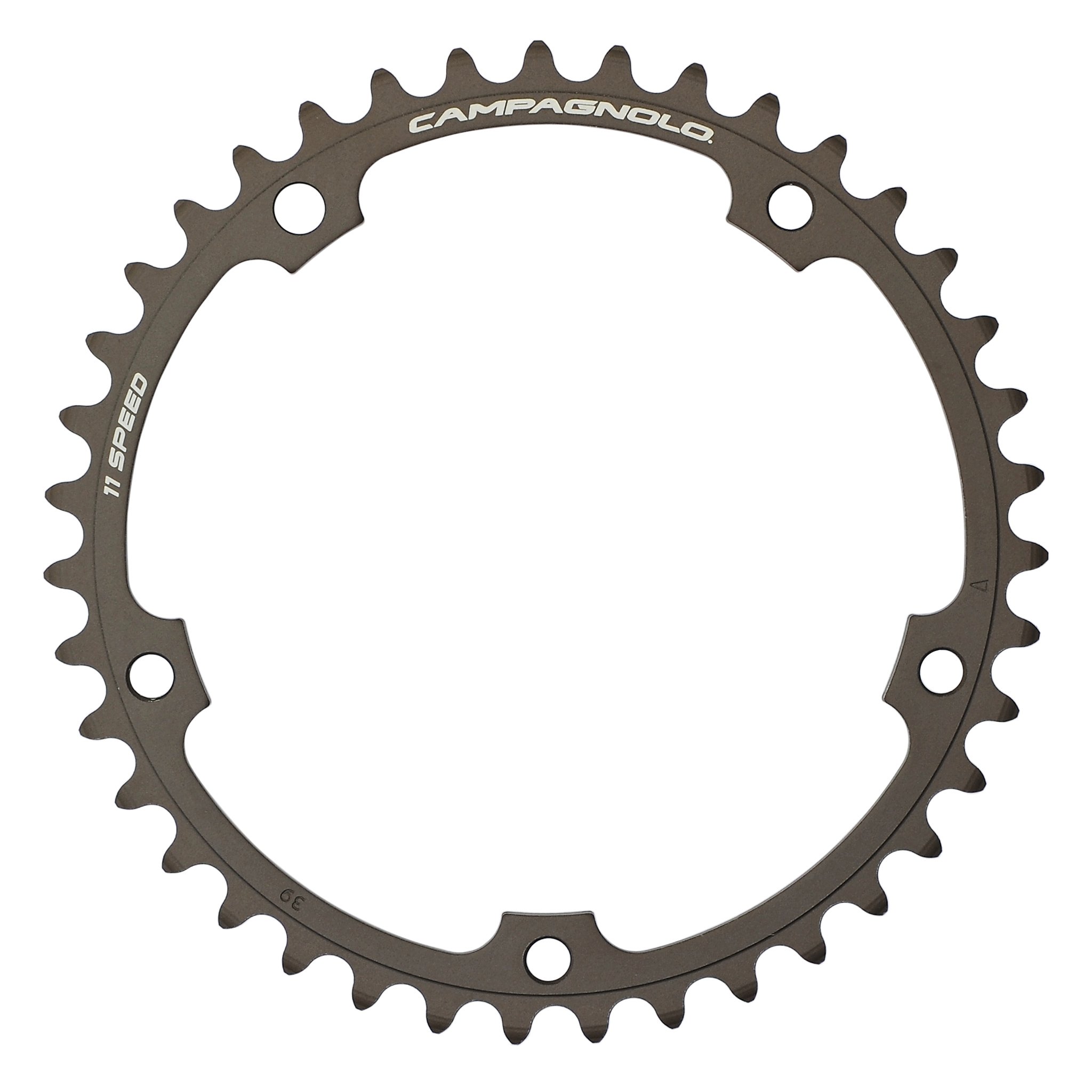 Campagnolo 5 Arm Super Record 11 Speed Chainring, Inner 39T
