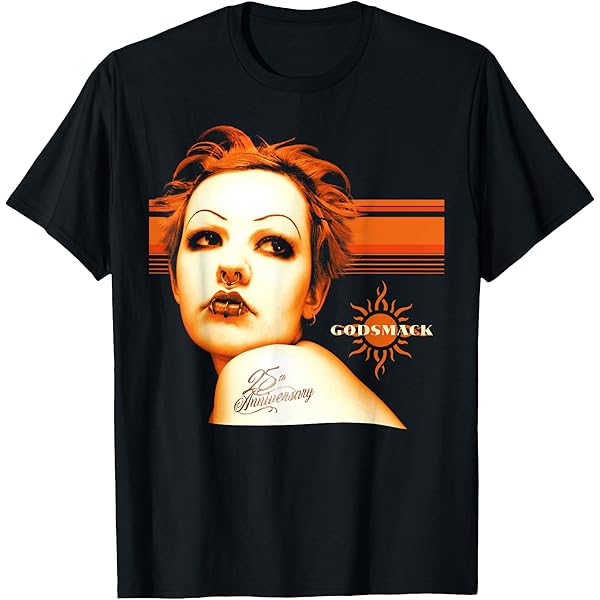 Amazon.com: Godsmack Legends Sun Rocker On Black T-Shirt