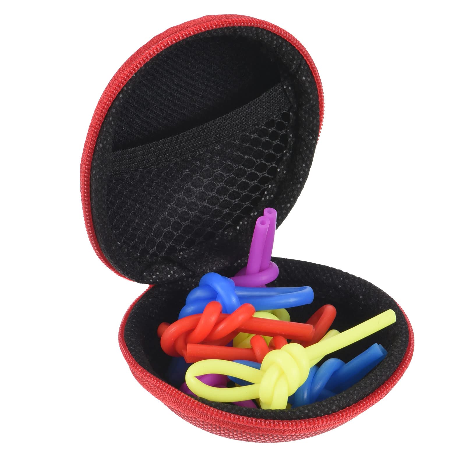 PATIKIL Tennis Vibration Dampener in Red Gift Case, 8 Pack Shock Absorber for Your Tennis Racket and Strings, Purple, Red, Blue, Yellow