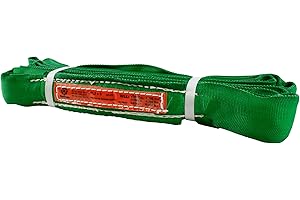 KENNEDY WIRE ROPE & SLING COMPANY Power Lift PL2x5' Green Polyester Round Sling (5,300 lb. Vertical Capacity)| Various Sizes in Listing | Kennedy Wire Rope & Sling Co. | Proudly Manufactured in The USA