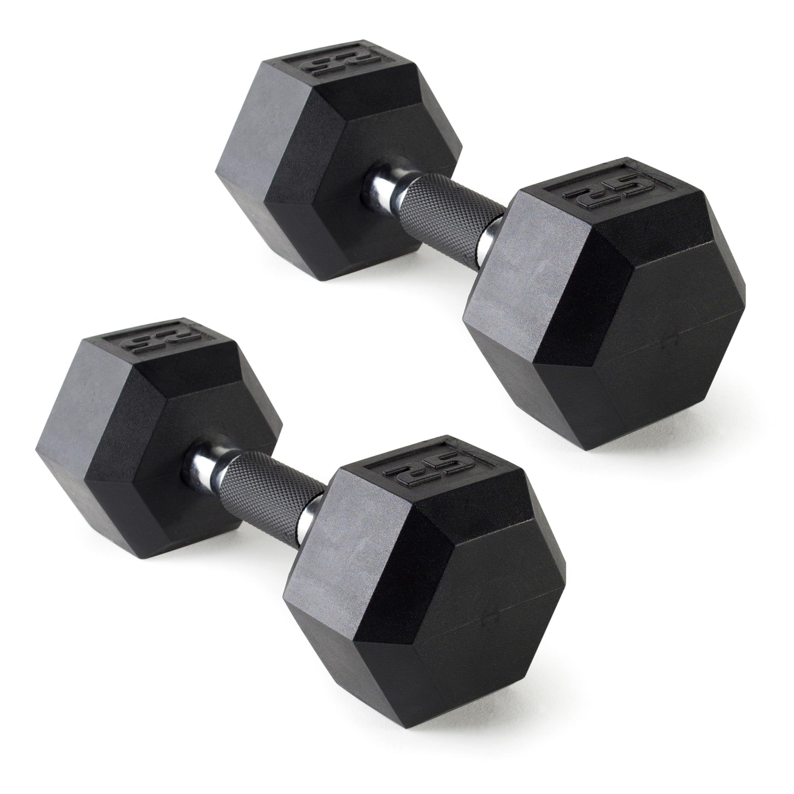 Photo 1 of CAP Barbell 50 lbs Coated Dumbbell Set with Comfort handle, 25LBx2