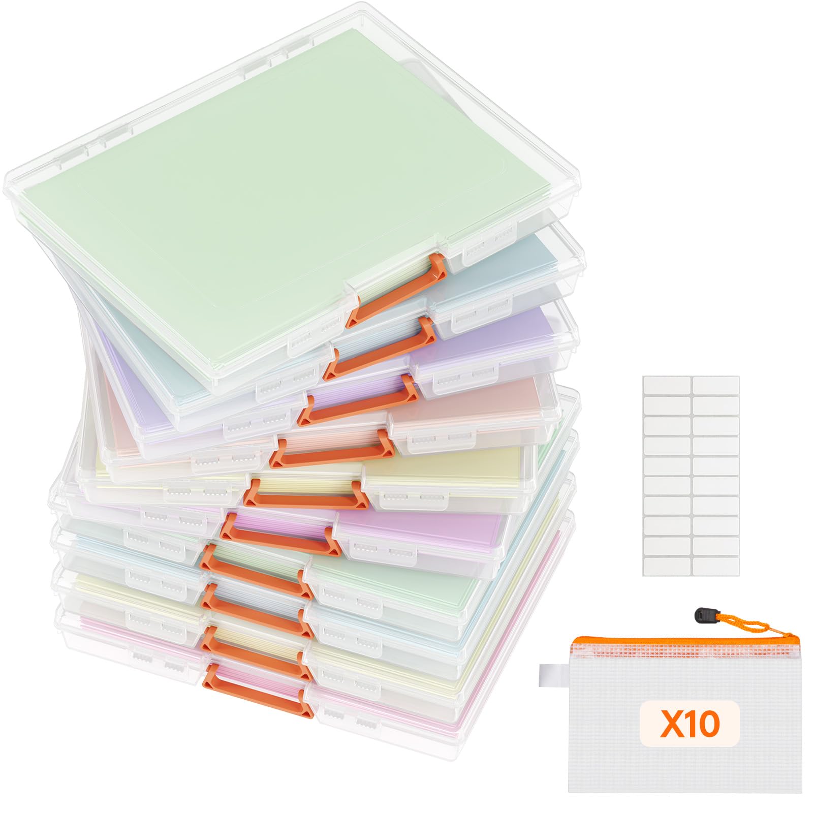***FACTORY SEALED***Lifewit 10 Pack Plastic Multi-purpose Storage box ...