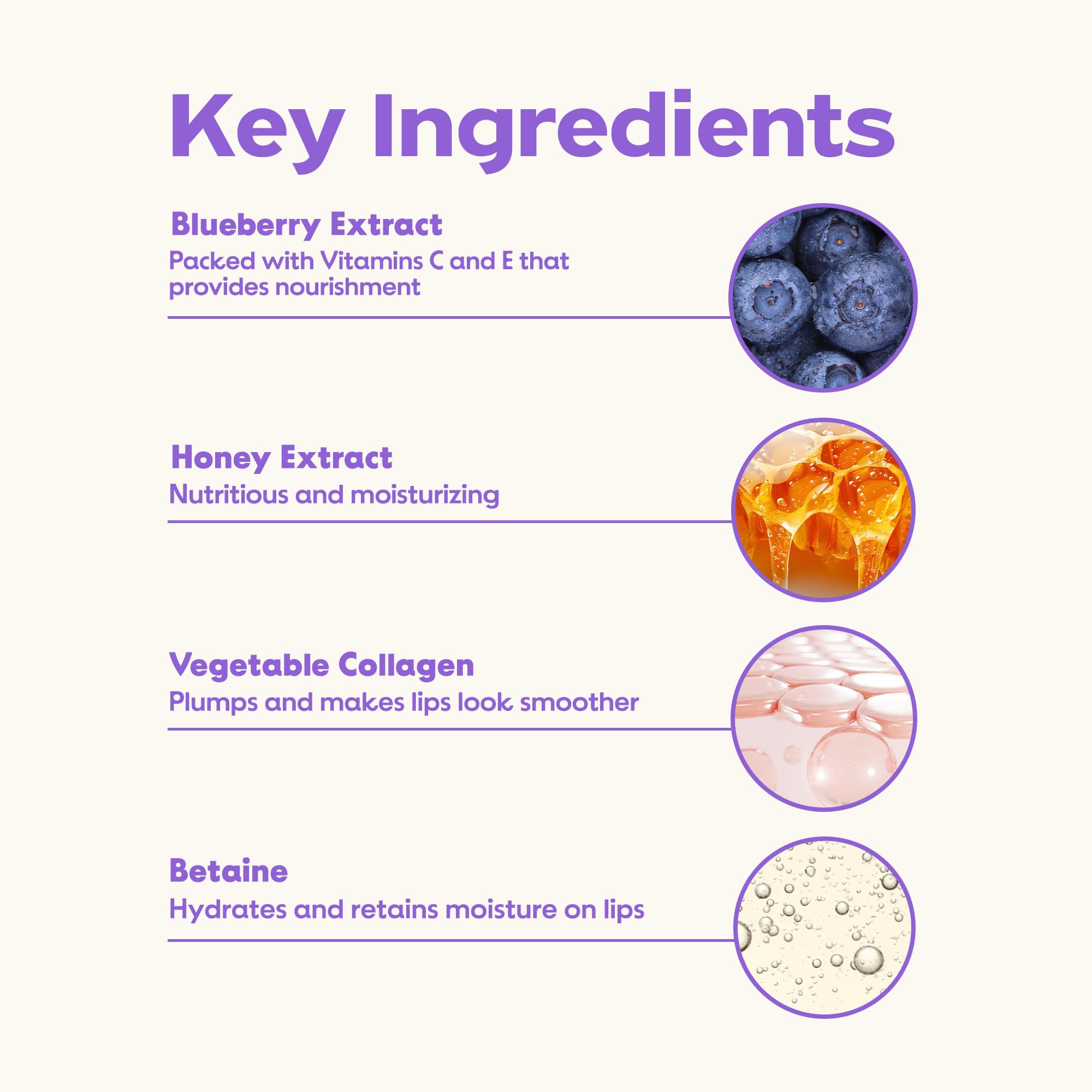 FRUDIA Blueberry Honey Lip Balm, Exfoliating & Moisturizing Dewy Korean Lip Balm for Dry Lips made with Jeju Blueberry & Honey Extracts for Soft, Plump Lips (0.33 fl oz)