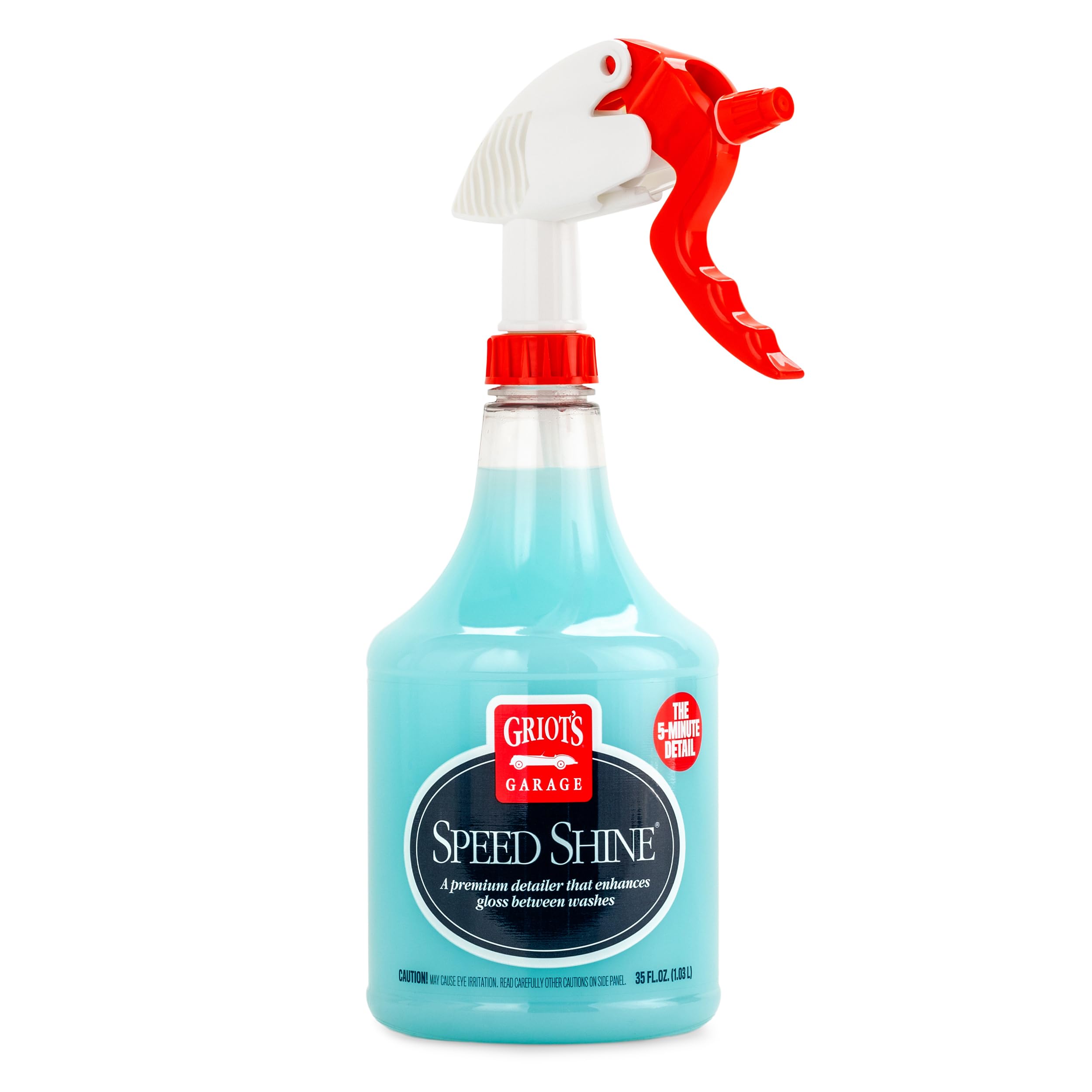 Photo 1 of Griot's Garage Speed Shine for Car Detailing, Quick Detailer for All Exterior Surfaces, Trim and Wheels, Provides a Glossy Finish, 11146, 35 oz