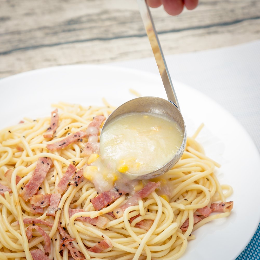 Stainless Steel Ladle, Kitchen Gravy Ladles Cooking Tools Set With Long