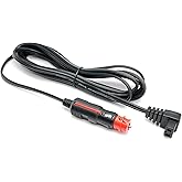 DC Power Cord Power Cable 11.5 ft Length 12V/24V for Car refrigerator Car Fridge Freezer Compatible with Alpicool, Bodega, Euhomy, BougeRV, ARB, Dometic, ICECO, Setpower, JoyTutus (DC Power Plug Only)