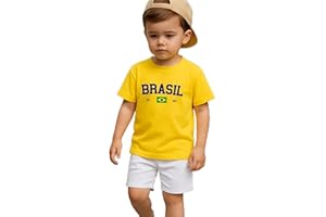 Camiseta Infantil Juvenil Unissex Em Algodão Brasil