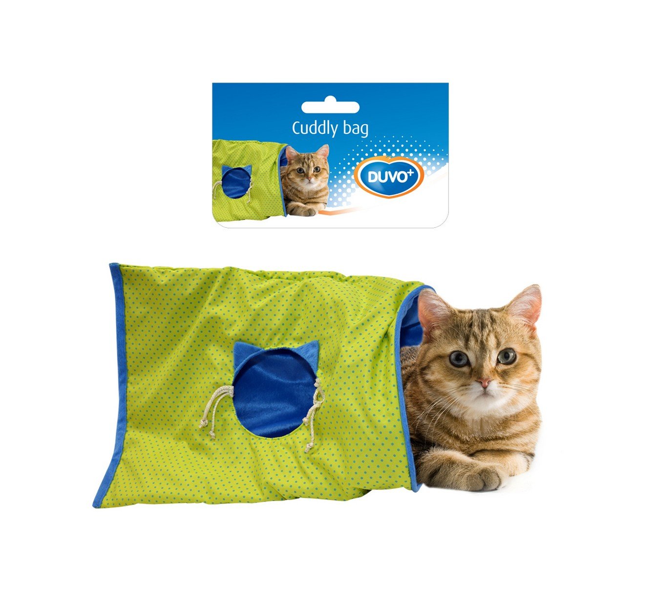 Duvo+ Crackle Play Tunnel for Cats