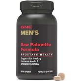 GNC Mega Men Saw Palmetto for Men, Healthy Hormone Levels, 240 Tablets | Supports Normal Prostate Function and Healthy Urinary Flow, Made with Saw Palmetto, Pumpkin Seed, and Lycopene