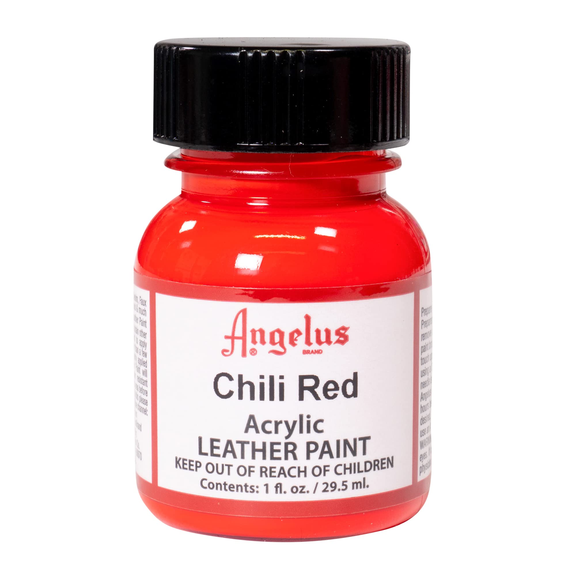 Angelus Leather Colour 1 Oz Chili Red