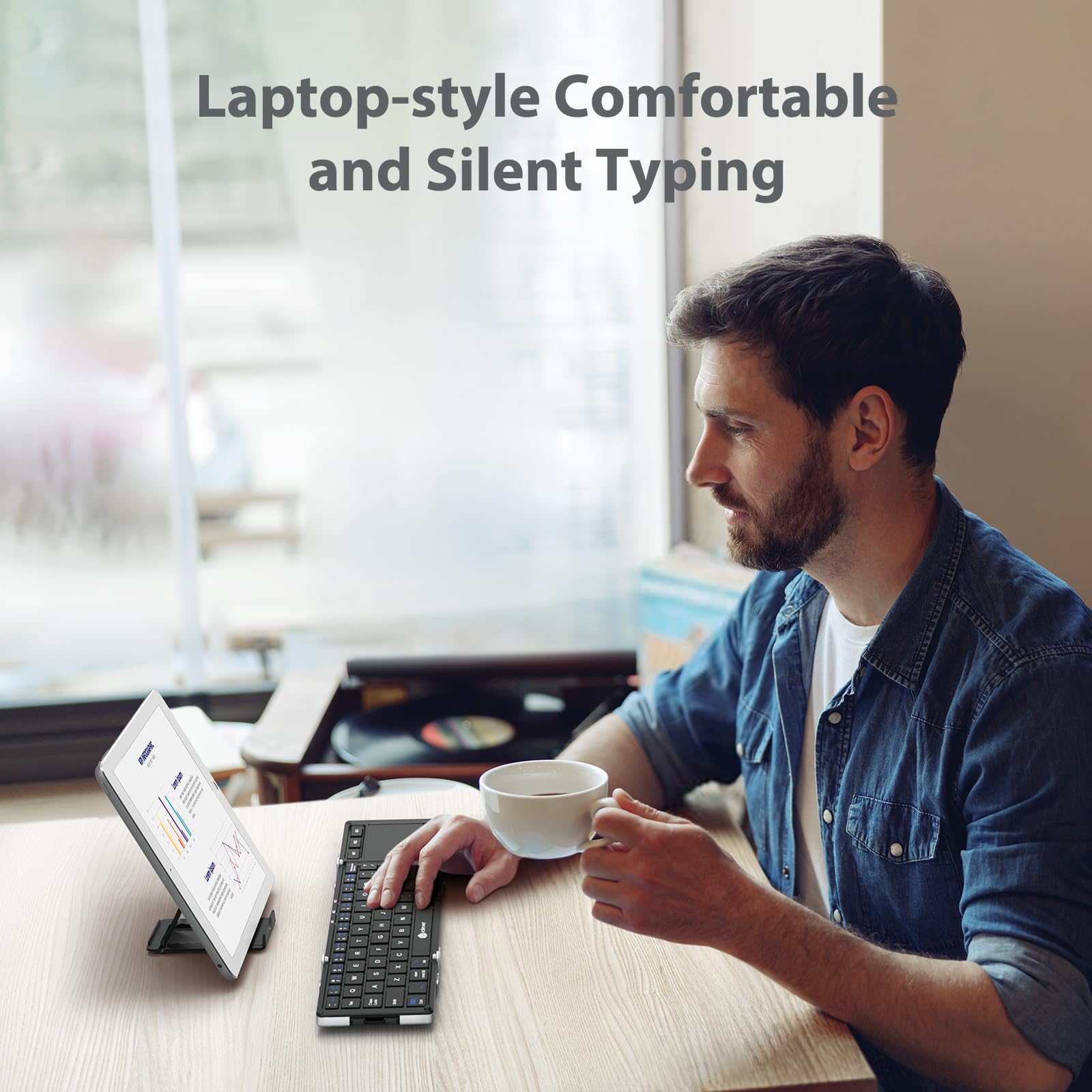 Foldable Bluetooth Keyboard