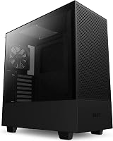 NZXT H5 Flow ATX Mid Tower PC Case Front USB Type-C Tempered Glass Panel