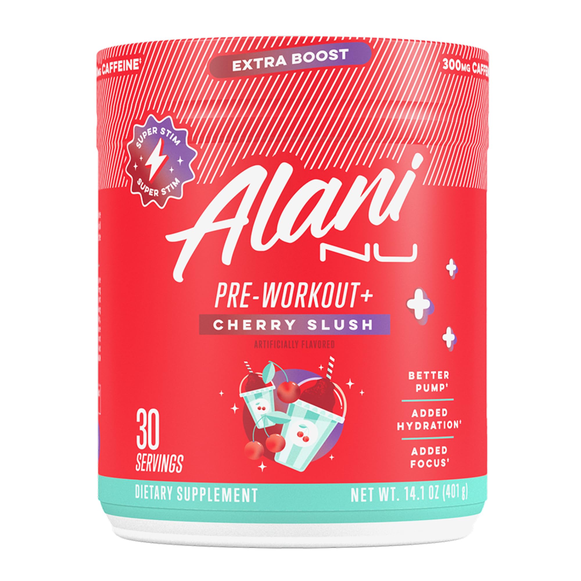 Pre-Workout+ (Cherry Slush)