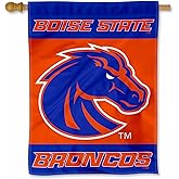 Boise State New Logo Double Sided House Flag