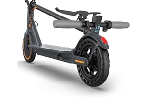 VOLPAM 8.5''/10'' Electric Scooter Adult, Powerful 350W/500W Motor, Max Range 22-28 Miles, Max 19/21 MPH, Dual Braking System, Portable Folding Commuting
