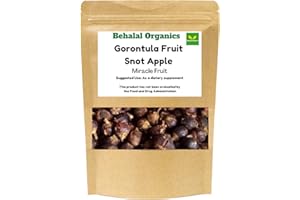 BEHALAL ORGANICS Gorontula Fruit (Snot Apple) ~ 10 pieces