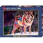 1000 pcs, Night Wolf