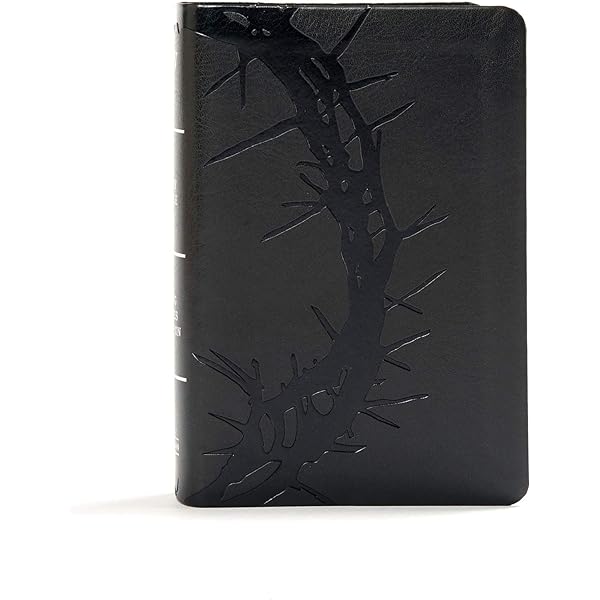 KJV Large Print Personal Size Reference Bible, Charcoal
