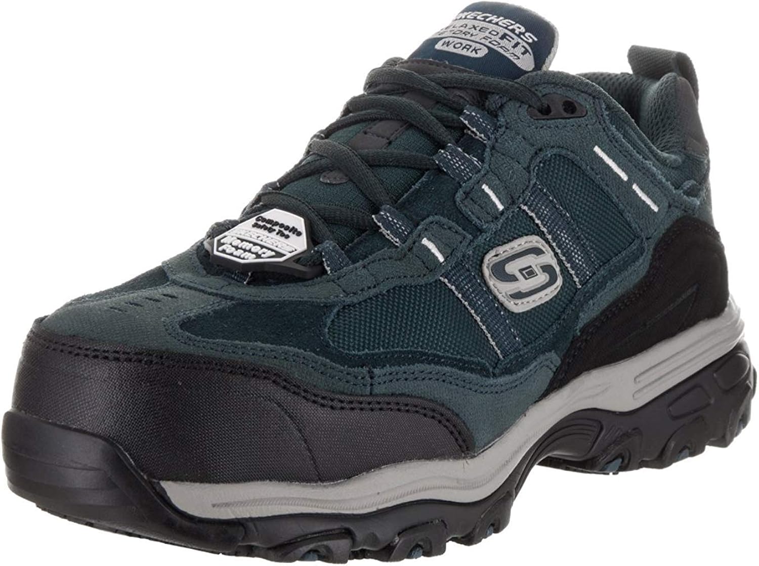 Skechers for Work Women's D'Lite Slip Resistant Toliand Composite Toe