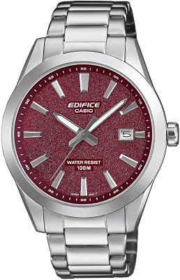 Relógio de pulso analógico Edifice para homens