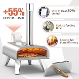 BIG HORN Outdoors Pizza Ovens Wood Pellet Pizza Oven Stainless Steel view 2